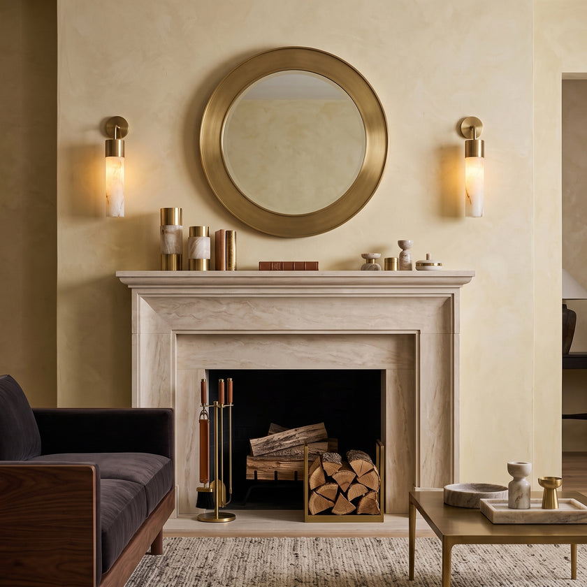 Huxley Alabaster Wall Sconce