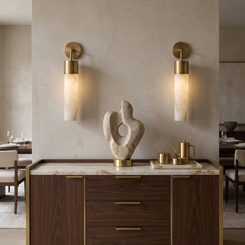Huxley Alabaster Wall Sconce