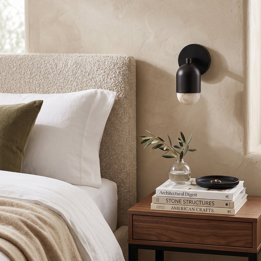 Jensen Alabaster Wall Sconce