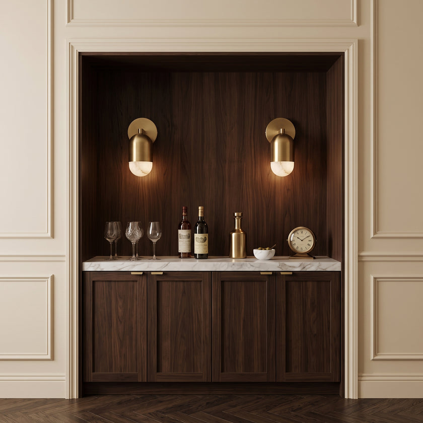 Jensen Alabaster Wall Sconce
