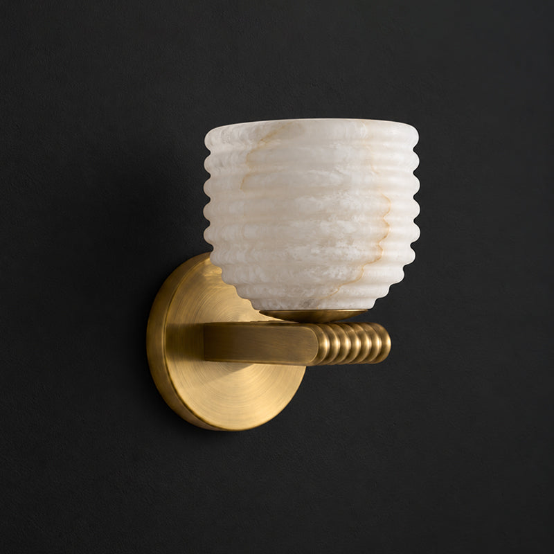 Kavren Alabaster Wall Sconce