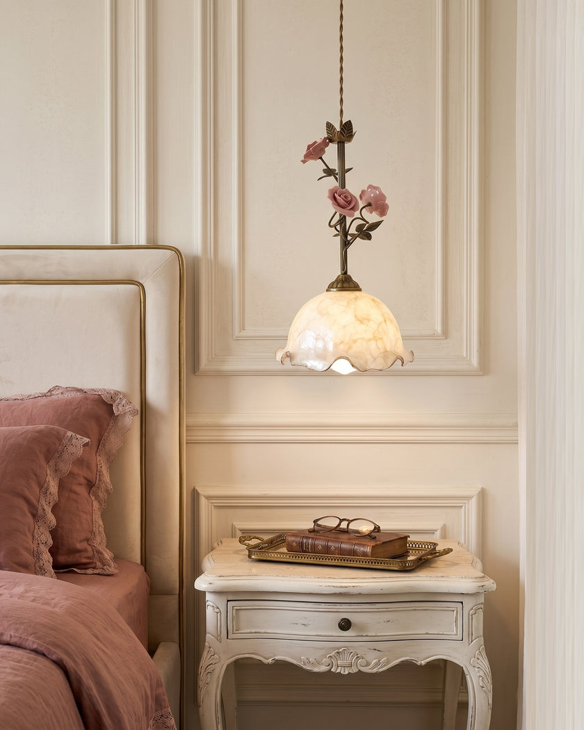 Lalique Pendant Light