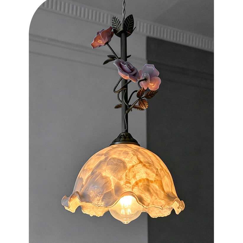 Lalique Pendant Light