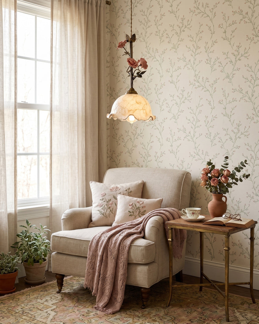 Lalique Pendant Light