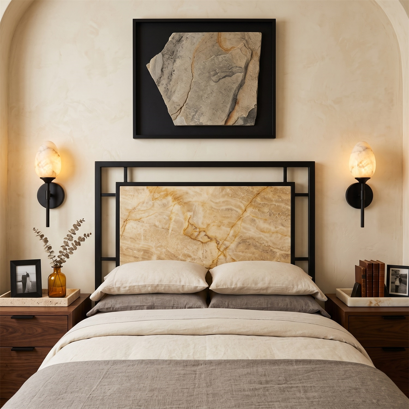 Lennox Alabaster Wall Sconce
