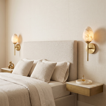 Lennox Alabaster Wall Sconce