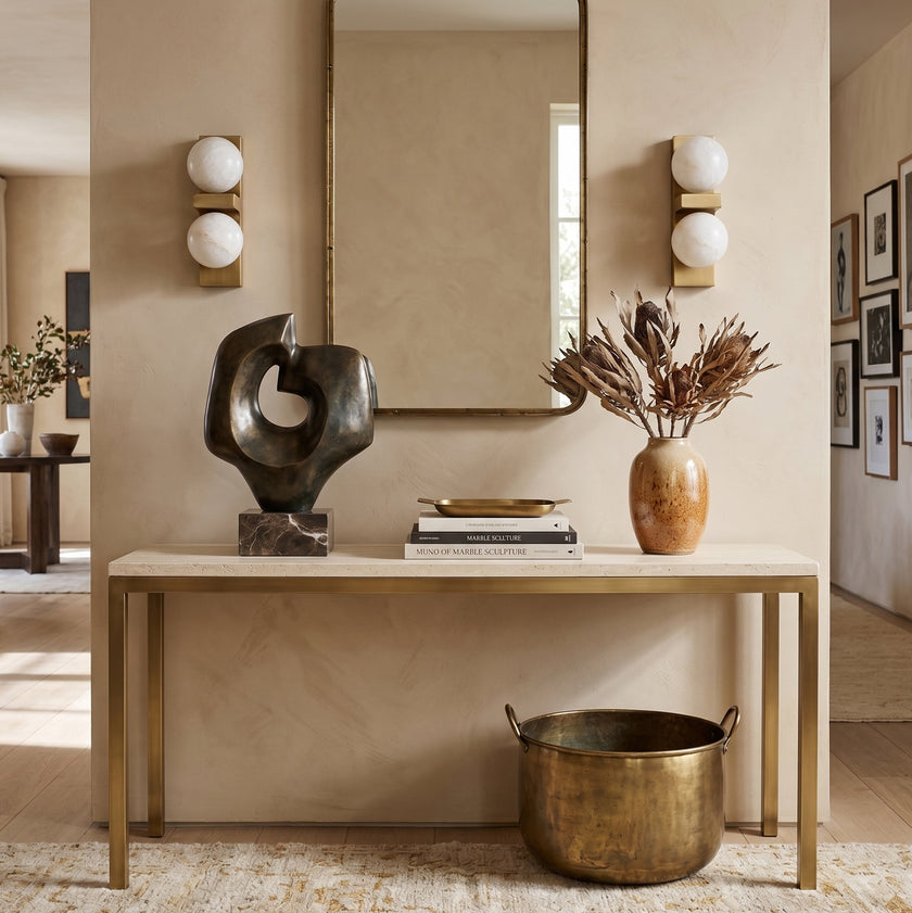 Lumina Alabaster Wall Sconce