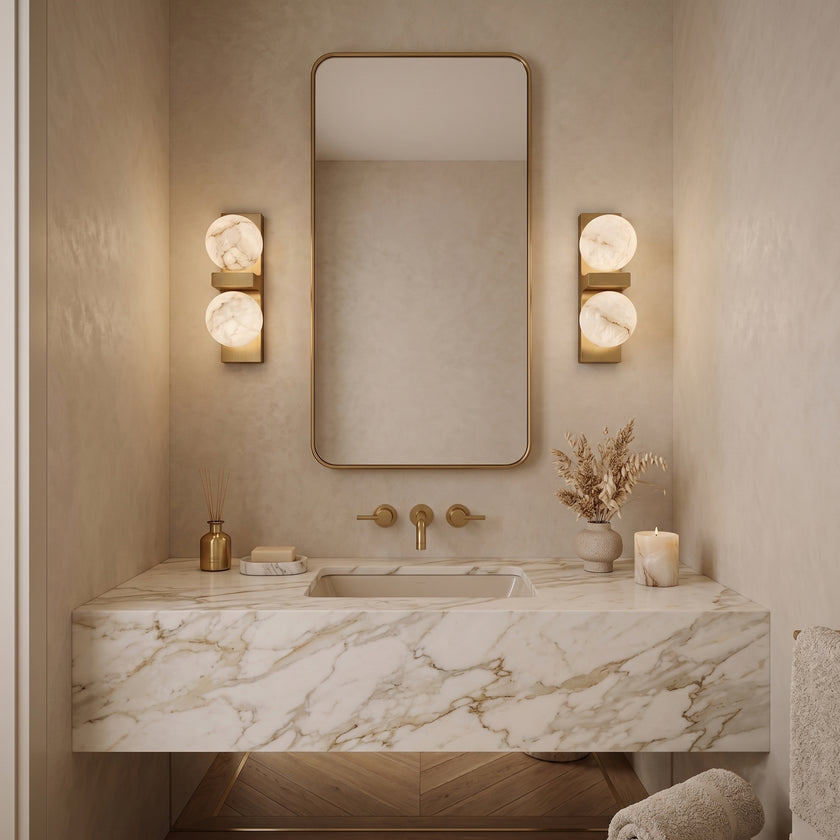 Lumina Alabaster Wall Sconce