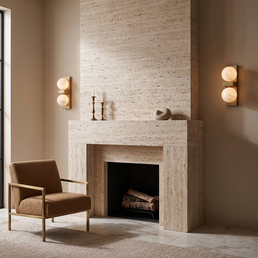 Lumina Alabaster Wall Sconce