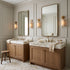 Lunaxis Alabaster Wall Sconce