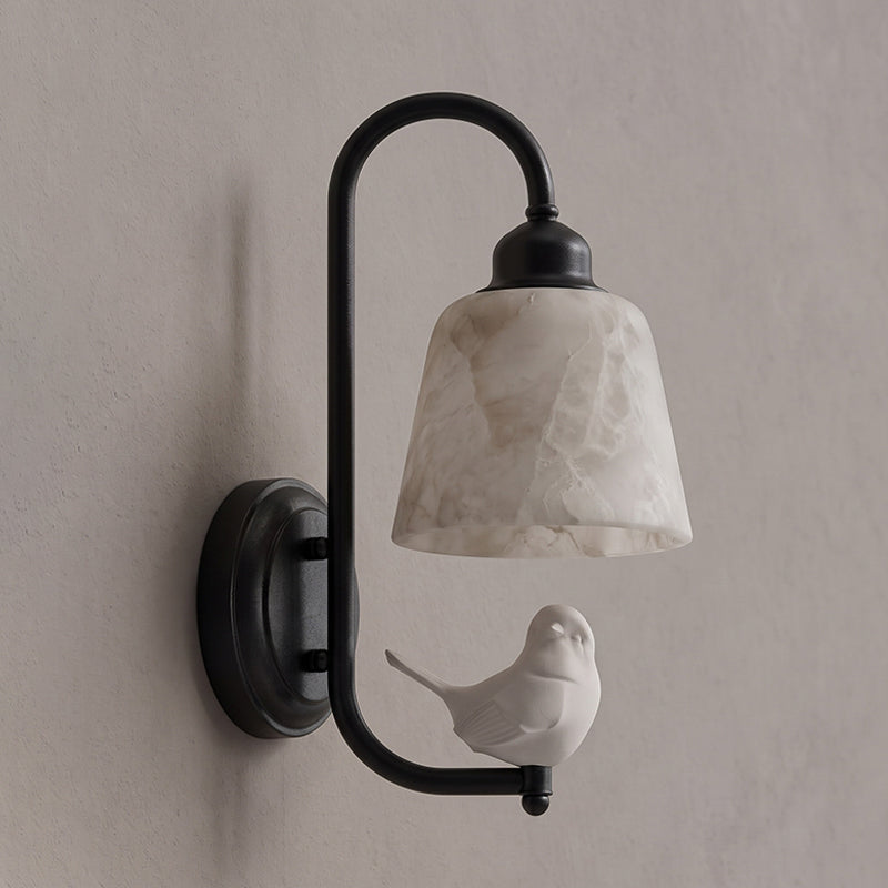 Luscinia Alabaster Wall Sconce