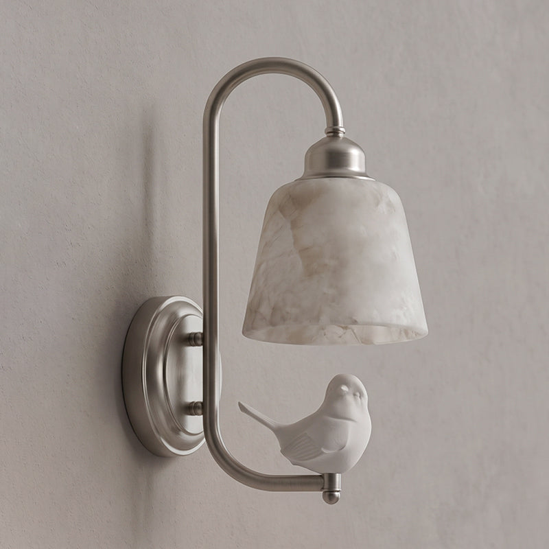 Luscinia Alabaster Wall Sconce