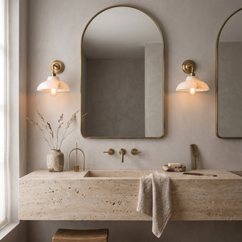 Maeve Alabaster Wall Sconce