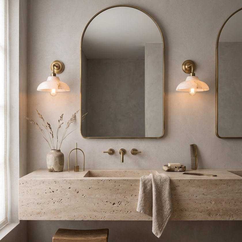 Maeve Alabaster Wall Sconce