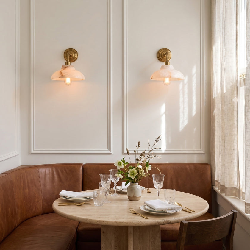Maeve Alabaster Wall Sconce