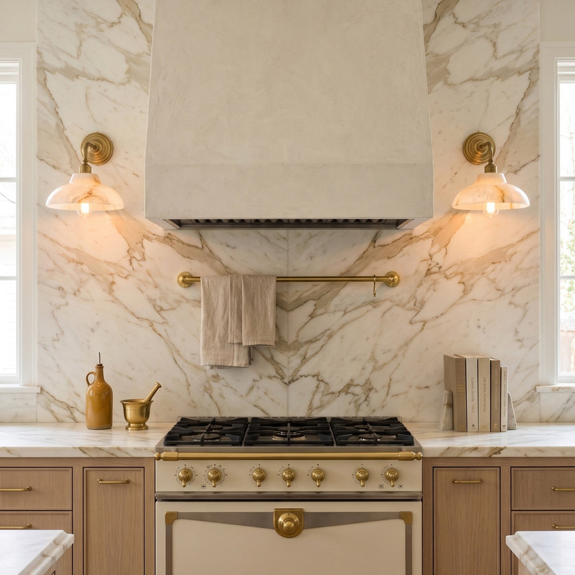 Maeve Alabaster Wall Sconce