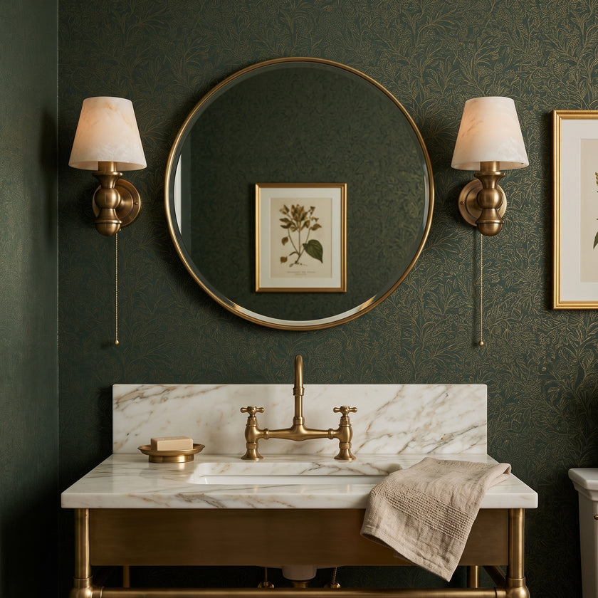 Maichis Alabaster Wall Sconce