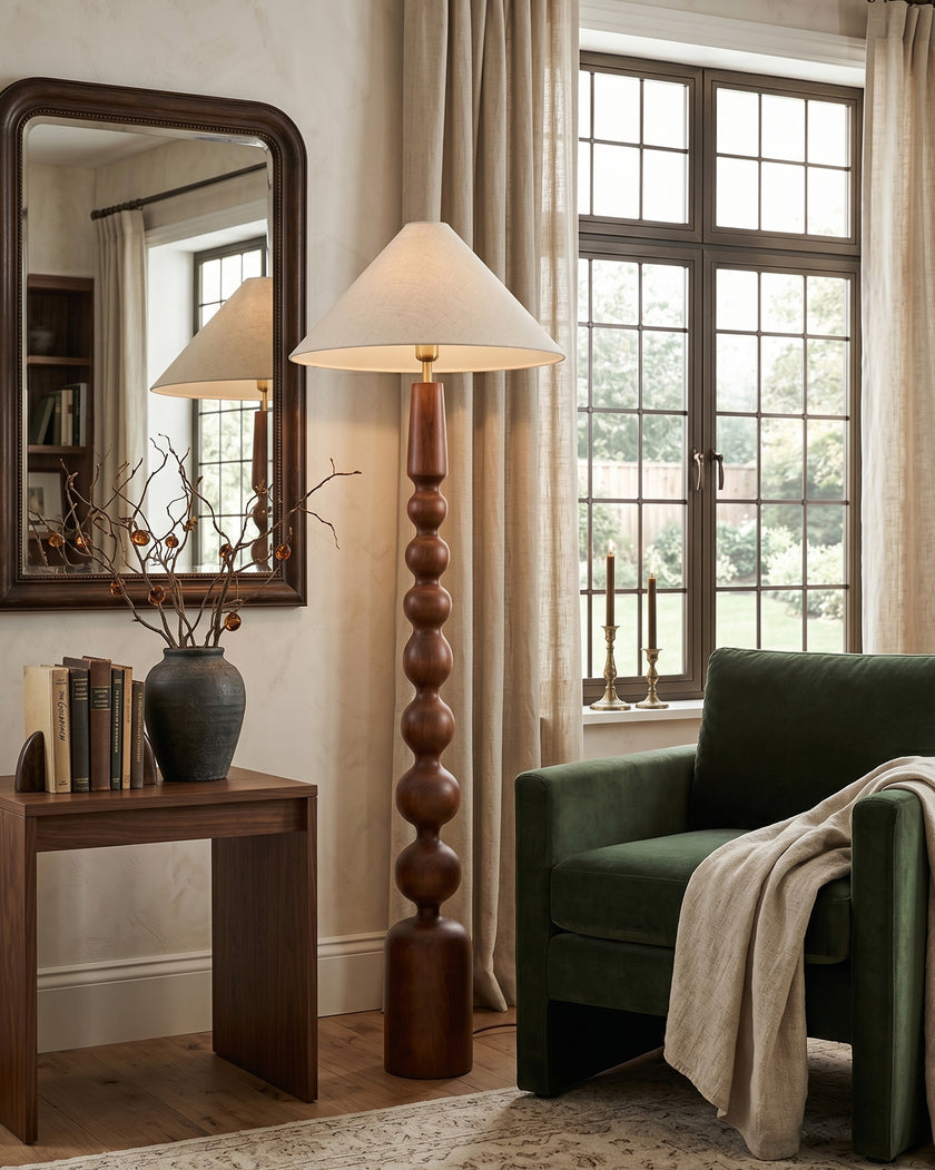 Malayan Floor Lamp
