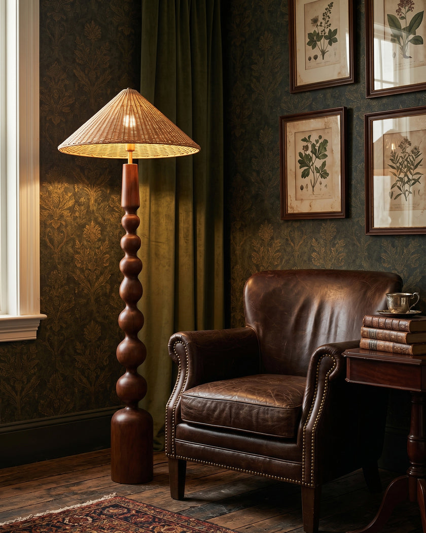 Malayan Floor Lamp