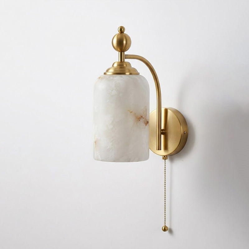 Marbessa Alabaster Wall Sconce