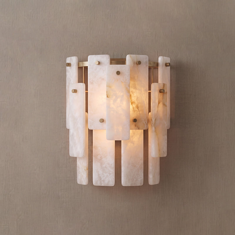 Marloweith Alabaster Wall Sconce