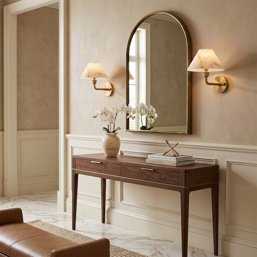 Marmoris Alabaster Wall Sconce