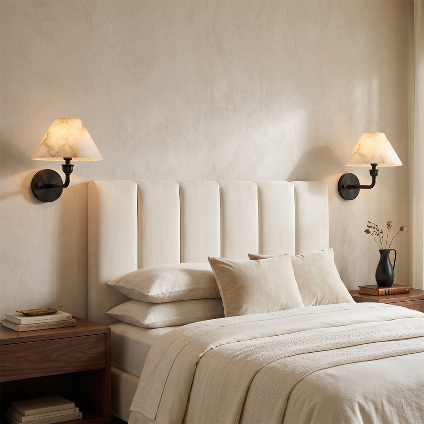 Marmoris Alabaster Wall Sconce