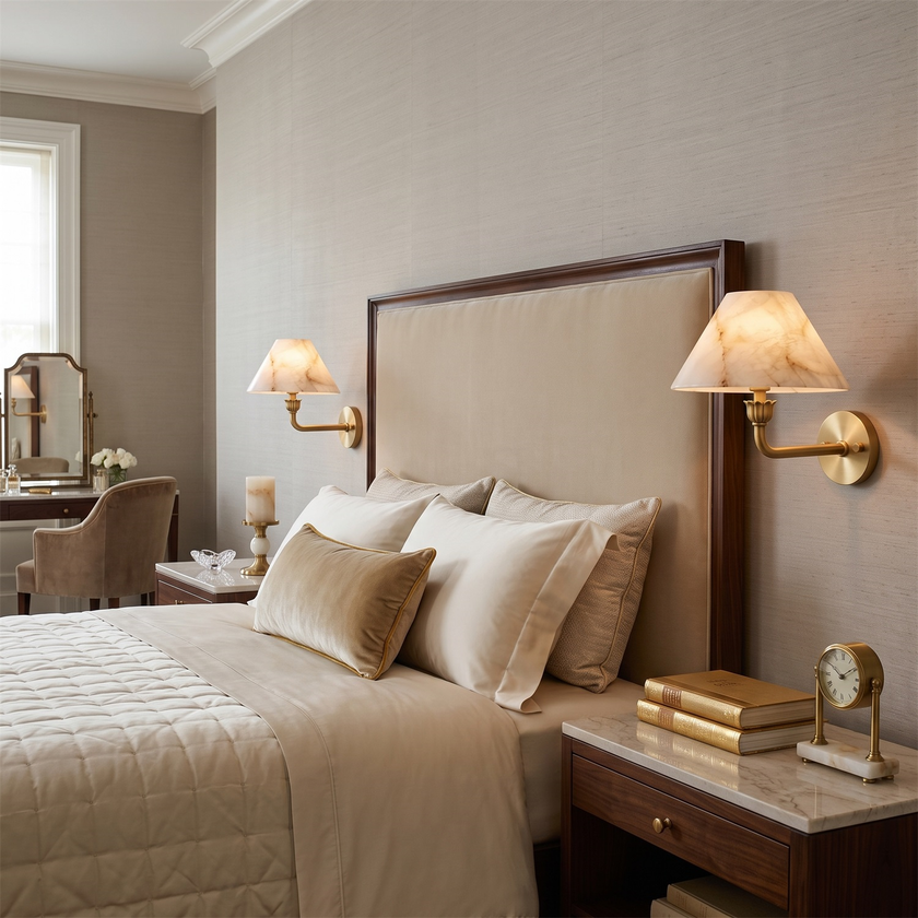 Marmoris Alabaster Wall Sconce