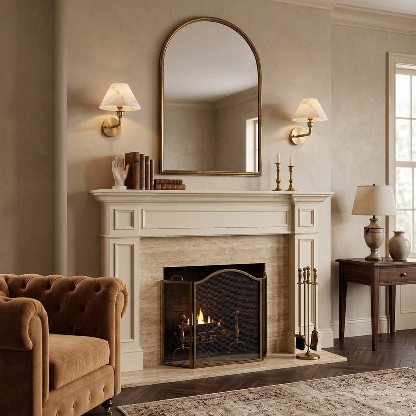 Marmoris Alabaster Wall Sconce