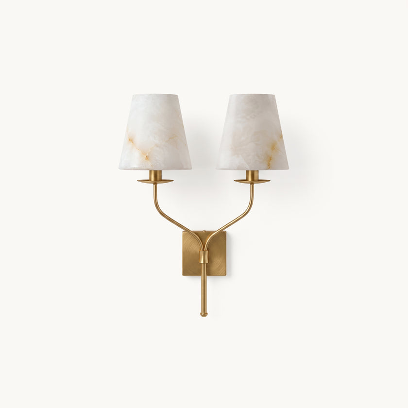 Mirevaux Alabaster Wall Sconce