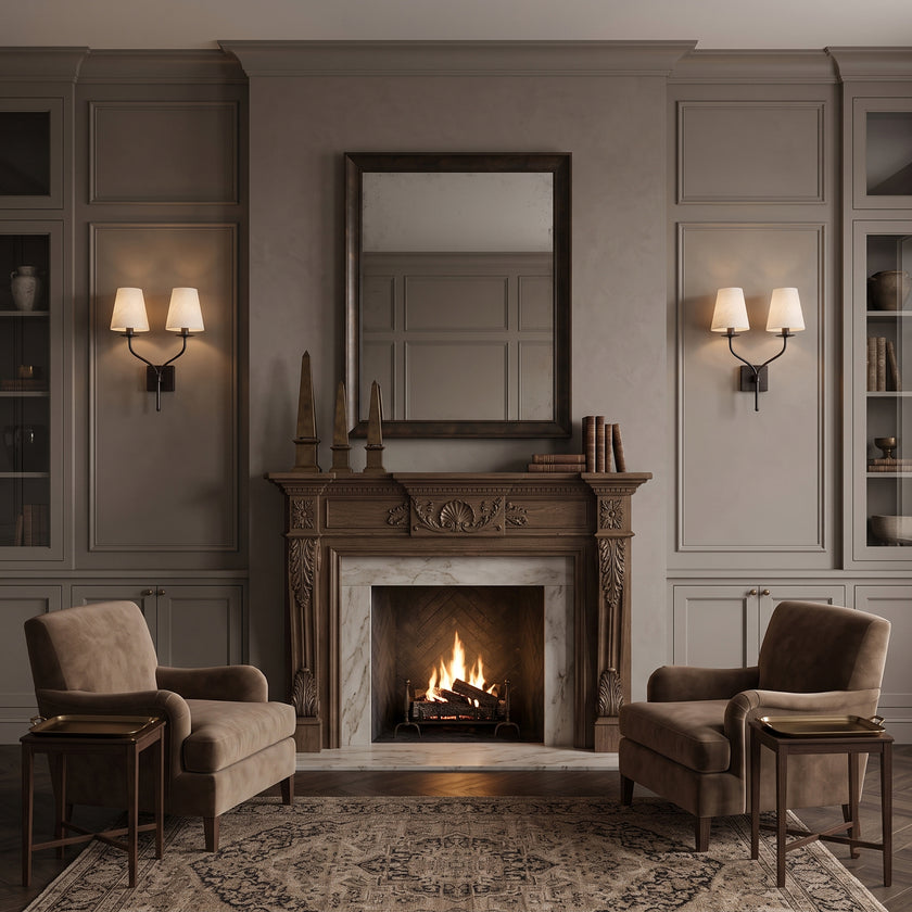 Mirevaux Alabaster Wall Sconce
