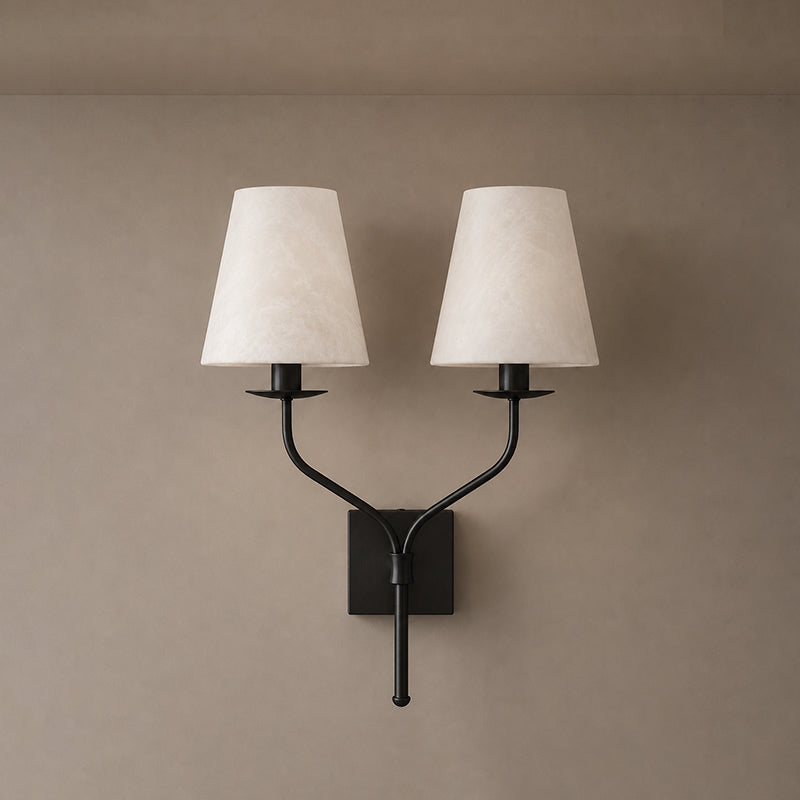 Mirevaux Alabaster Wall Sconce