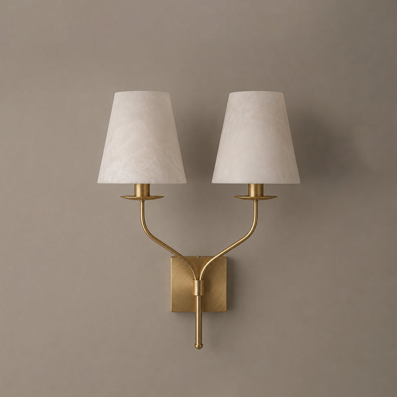 Mirevaux Alabaster Wall Sconce