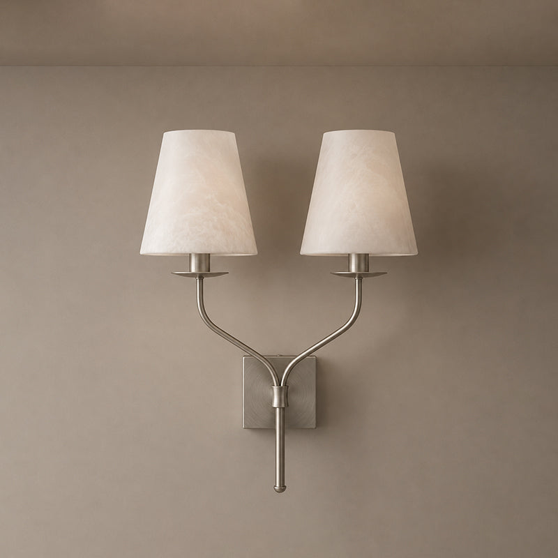 Mirevaux Alabaster Wall Sconce
