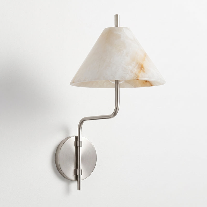 Monroe Alabaster Wall Sconce