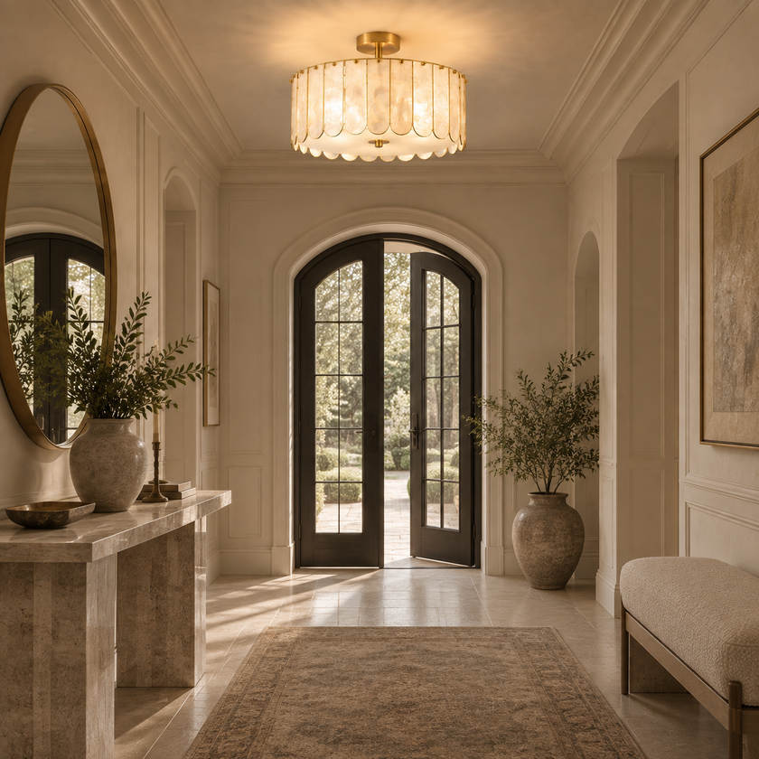 Nacressa Semi-Flush Mount – detail 3