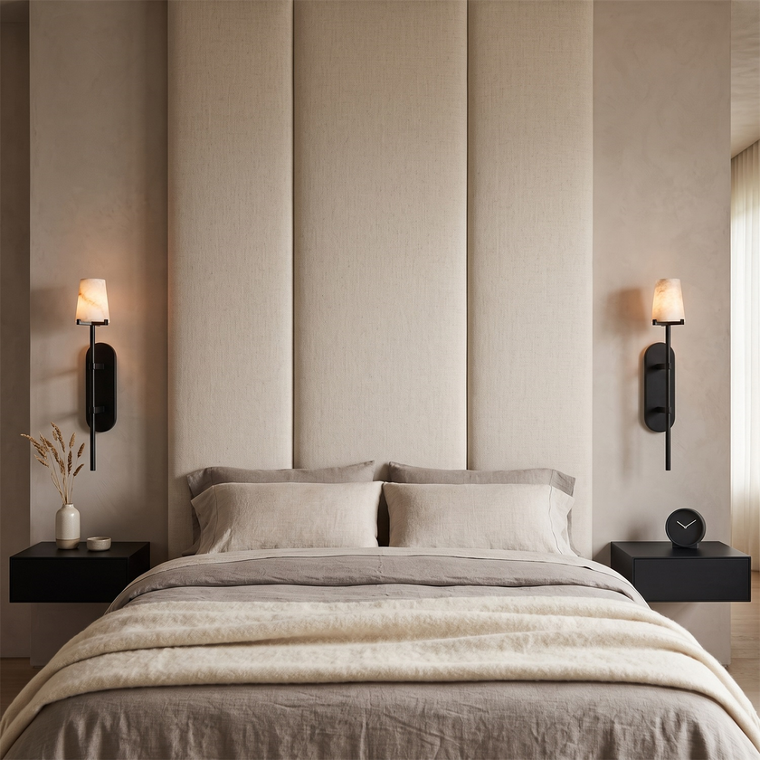 Neravelle Alabaster Wall Sconce