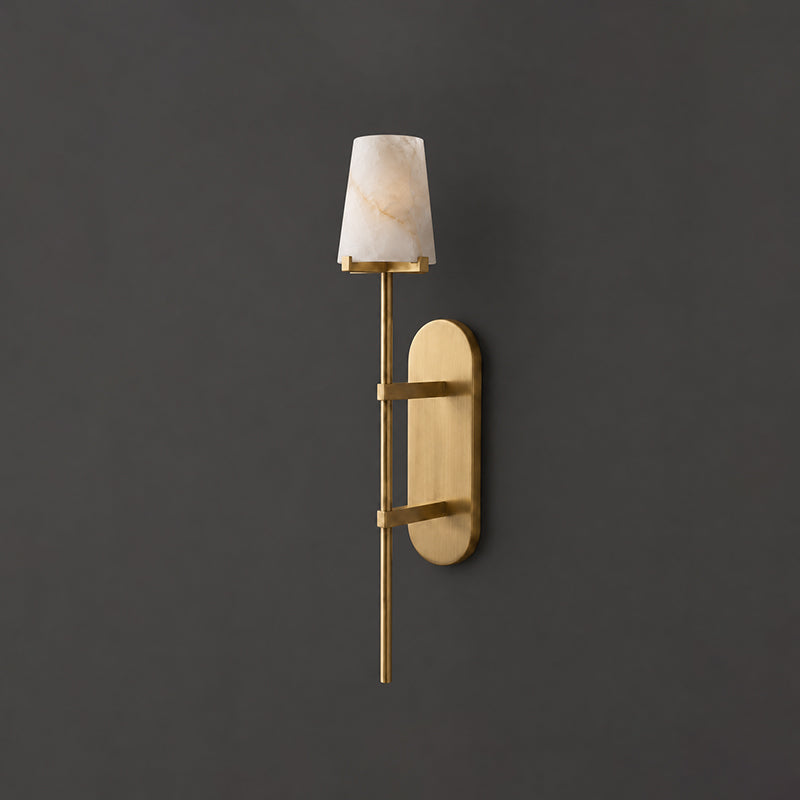 Neravelle Alabaster Wall Sconce