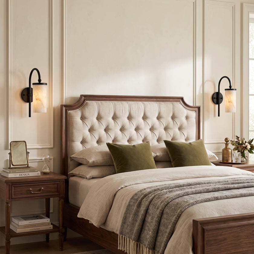 Nolan Alabaster Wall Sconce