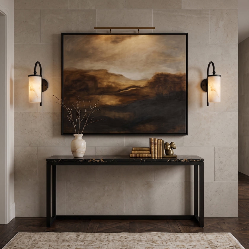 Nolan Alabaster Wall Sconce
