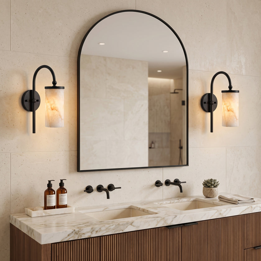 Nolan Alabaster Wall Sconce