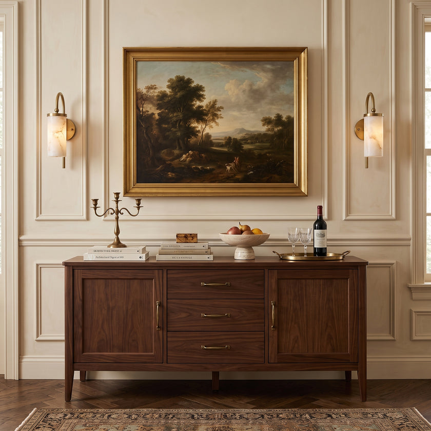 Nolan Alabaster Wall Sconce