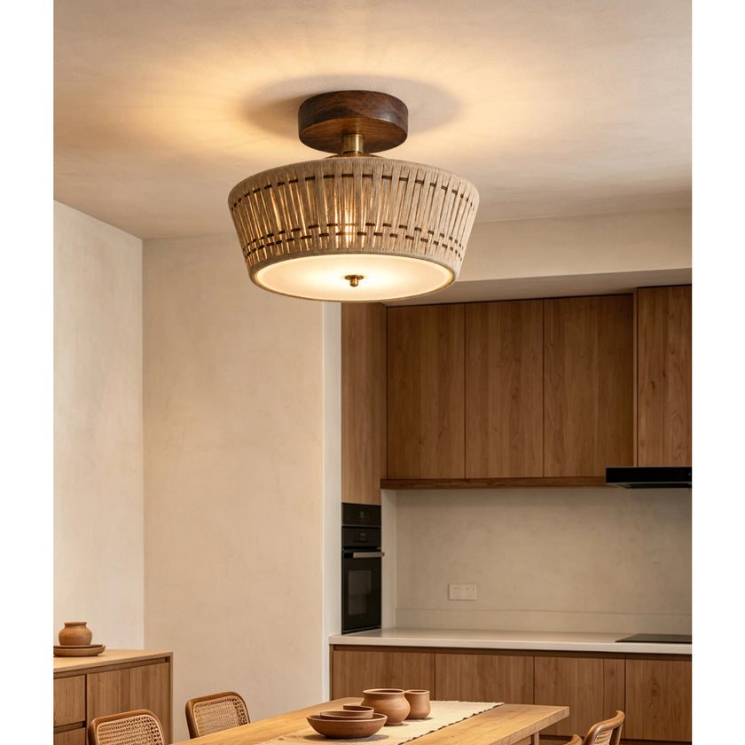 Noren Semi-Flush Mount