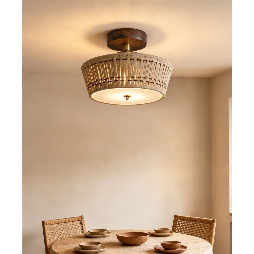 Noren Semi-Flush Mount
