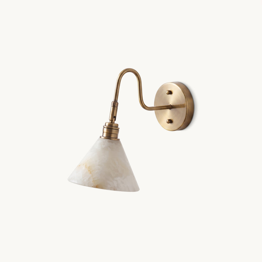 Oberon Alabaster Wall Sconce