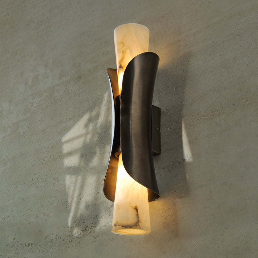 Onycina albast wandlamp
