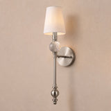 Satin Nickel & White
