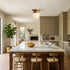 Ormira Alabaster Flush Mount