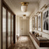 Ormira Alabaster Flush Mount