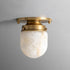Ormira Alabaster Flush Mount